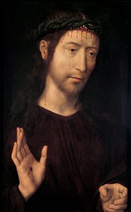Bendición del Varón de Dolores de Hans Memling