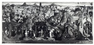 Los Siete Gozos de la Virgen, 1480 de Hans Memling