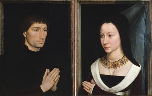 Tommaso di Folco Portinari 1428-1501, Maria Portinari..., ca. 1470 de Hans Memling