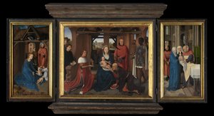 Tríptico de Jan Floreins de Hans Memling