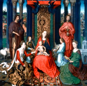 Tríptico de San Juan Bautista y San Juan Evangelista, 1479