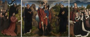 Tríptico de Willem Moreel, 1484 de Hans Memling