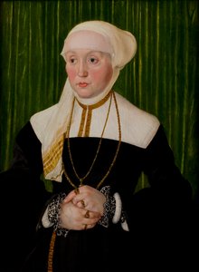 Retrato de una dama de Hans Mielich