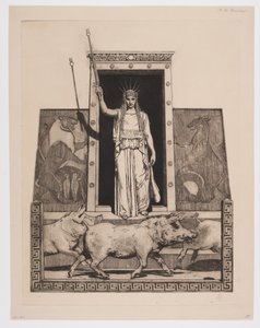 Circe transforma a los hombres de Ulises en cerdos