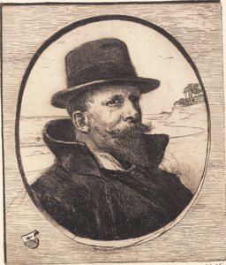 Autorretrato de Hans Nikolaj Hansen