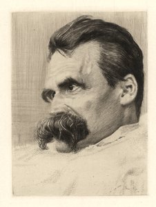 Retrato de Friederich Nietzsche, 1899-1900