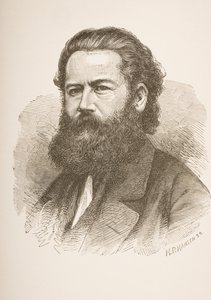 Henrik Ibsen (1828-1906) c.1858 de Hans Peter Hansen