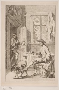 El campesino, el gato y el perro de Hans Quist