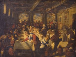 Las bodas de Caná de Hans Rottenhammer