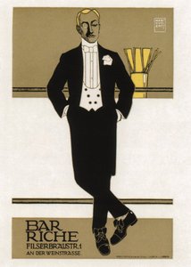 Bar Riche, 1907 de Hans Rudi Erdt