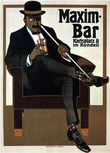 Maxim Bar, 1907 de Hans Rudi Erdt