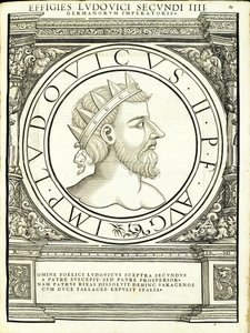 Ludouicus II, ilustración de 