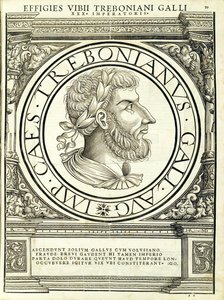 Treboniano Galo, ilustración de 