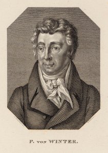 Retrato del Compositor Peter von Winter 1754-1825 de Hans Rudolf Rahn