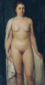Desnudo femenino de pie