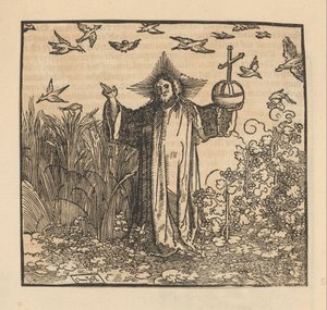 Antes de Cristo como Salvatore de Hans Schäufelein (possibly)