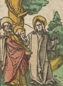 Cristo hablando con los discípulos, 5, de Das Plenarium, 1517