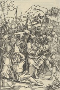 El arresto de Cristo, de Speculum passionis domini nostri Ihesu Christi, 1507 de Hans Schäufelein the Elder