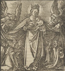 La Madonna de la Misericordia, de Hymmelwagen auff dem, wer wol lebt de Hans Schäufelein the Elder
