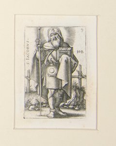 Serie de los Doce Apóstoles con frontispicio de Hans Sebald Beham