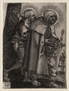 Christ and the Apostles: St. Peter and St. Paul de Hans Sebald Beham