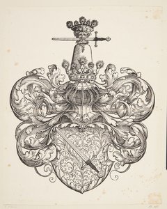 Escudo de Armas de la familia Kress von Kressenstein de Hans Sebald Beham