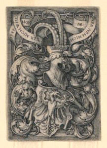 Escudo de armas con un águila de Hans Sebald Beham