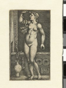 muerte de cleopatra Cleopatra (título sobre objeto) de Hans Sebald Beham