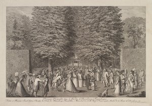 Campesinos festejando (Mayo y junio) de Hans Sebald Beham