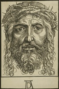 Cabeza de Cristo coronada de espinas de Hans Sebald Beham