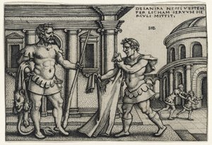Licas trayendo la túnica de Neso a Hércules, 1540s
