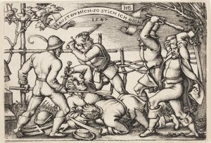 Pelea de campesinos