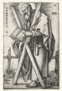San Andrés, 1545-1546 de Hans Sebald Beham
