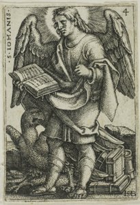 San Juan, de Los Cuatro Evangelistas de Hans Sebald Beham