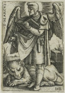 San Marcos, de Los Cuatro Evangelistas de Hans Sebald Beham