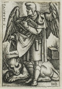 San Marcos, de Los cuatro evangelistas de Hans Sebald Beham