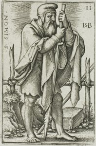 San Simón, lámina 11 de Los Doce Apóstoles