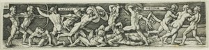 El secuestro de Helena de Hans Sebald Beham