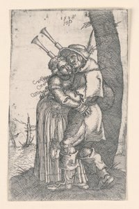El gaitero de Hans Sebald Beham