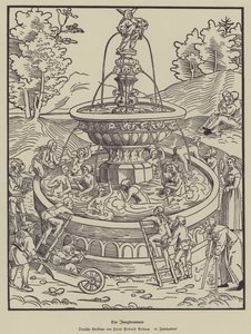 La Fuente de la Juventud, siglo XVI de Hans Sebald Beham