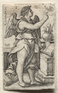 El Conocimiento de Dios y las Siete Virtudes Cardinales de Hans Sebald Beham