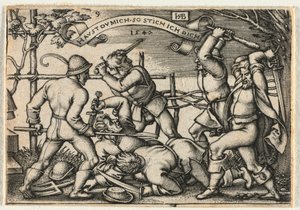 La boda campesina o los doce meses: No. 9, 1547