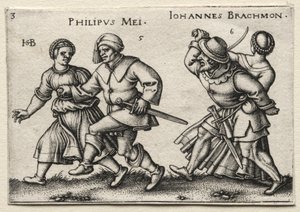 La boda del pueblo: Philipus Mei Johannes Brachmon, 1546