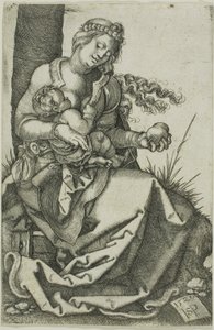La Virgen con la Pera de Hans Sebald Beham