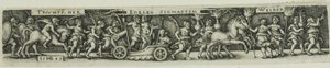 Procesión triunfal de las nobles mujeres gloriosas de Hans Sebald Beham
