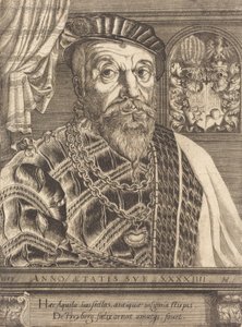 Pancraz von Freyberg Hohenschau, 1553 de Hans Sebald Lautensack