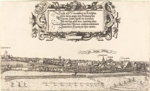 Vista de Nuremberg desde el Este [sección derecha], 1552