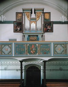 Órgano en el claustro, c.1641