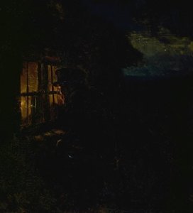 Baile de pícaros. Blicher en la cabaña gitana de Hans Smidth