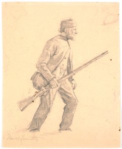 Cazador furtivo, estudio de Hans Smidth